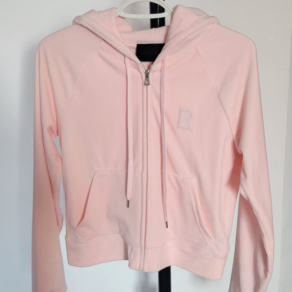 NWOT Rudsak velvet crop jacket